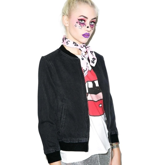 VALFRE Grow A Pair Washed Denim Jacket - Picture 2 of 6